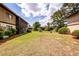 Expansive backyard featuring a well-manicured lawn and landscaping, offering a serene outdoor living space at 2901 Dove Haven Ct # C, Charleston, SC 29414