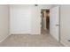Bedroom with closet and doorway to additional living space at 2901 Dove Haven Ct # C, Charleston, SC 29414