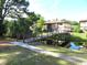 Scenic bridge over a pond with lush greenery, adding charm to the community and offering a peaceful walkway at 2901 Dove Haven Ct # C, Charleston, SC 29414