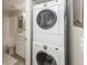 Convenient laundry area with stacked washer and dryer at 2901 Dove Haven Ct # C, Charleston, SC 29414