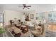 Bright and inviting living room with hardwood floors and an open layout, perfect for relaxing and entertaining at 3021 Rushland Mews, Johns Island, SC 29455