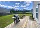 Outdoor space showcasing a grill and fire pit, creating a perfect setting for outdoor gatherings and relaxation at 303 Seneca River Dr, Summerville, SC 29485