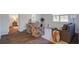 Comfortable living room showcasing hardwood floors, natural light, and stylish furnishings at 303 Willow Run Dr, Summerville, SC 29486