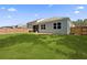 Spacious backyard featuring a partial fence and lush green grass, perfect for outdoor activities at 318 Bering Ln, Summerville, SC 29486