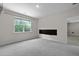 Bedroom with gray carpet and a view through the window at 318 Bering Ln, Summerville, SC 29486