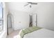 Relaxing bedroom with a full length mirror and door leading to another room at 350 Arlington Dr, Charleston, SC 29414