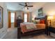 Cozy bedroom featuring natural light, a bed, and traditional furnishings at 397 Woodgate Way, Summerville, SC 29485