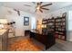 Office space featuring a large desk, telescope and decorative accents at 397 Woodgate Way, Summerville, SC 29485