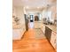 Updated kitchen featuring stainless appliances, granite countertops and hardwood floors at 404 Rose Ln, Summerville, SC 29485
