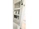 Shower featuring custom tilework and built-in shower niche shelving at 404 Rose Ln, Summerville, SC 29485