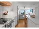 Beautiful kitchen open to the living area with stainless steel appliances and modern finishes at 4319 Sea Forest Dr, Kiawah Island, SC 29455