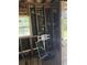 Framed walls with window and a utility box, indicative of a renovation in progress at 436 W Butternut Rd, Summerville, SC 29483