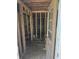 Wood framed walls showing an ongoing construction process of the interior of the house at 436 W Butternut Rd, Summerville, SC 29483