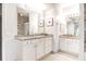 Bathroom featuring double sinks, granite countertops, and modern fixtures at 700 Daniel Ellis Dr # 4107, Charleston, SC 29412