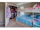bedroom with a bunk bed and ample storage closet at 8009 Indian Hill Dr, Hanahan, SC 29410