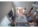Spacious living room with hardwood floors, fireplace, and comfortable seating, perfect for relaxing at 8009 Indian Hill Dr, Hanahan, SC 29410