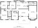 Detailed floor plan showcasing layout of bedrooms, kitchen, living spaces, and bathrooms at 104 Clover St, Summerville, SC 29483