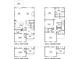 Detailed floor plan showcasing the layout for both first and second floors at 109 Gray Pine Ln, Summerville, SC 29483