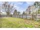 Fenced backyard offering a private outdoor space for relaxation and recreation at 109 Wisteria Ct, Summerville, SC 29486