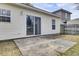 Exterior home view featuring a sliding glass door, a window and a patio at 109 Wisteria Ct, Summerville, SC 29486