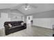 Open-concept living area featuring vaulted ceiling, neutral colors, and modern flooring throughout at 109 Wisteria Ct, Summerville, SC 29486