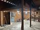Spacious basement with a sturdy support beams and a doorway that leads to another room at 111 Craven Rd, Ladson, SC 29456
