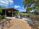 Community pavilion with tables, chairs, an outdoor kitchen and a patio area at 1225 Blakeway St # 703, Charleston, SC 29492