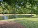 Peaceful pond surrounded by trees and green grass, perfect for relaxation at 1225 Blakeway St # 703, Charleston, SC 29492