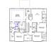 Second floor plan featuring primary bedroom, bath, loft, 3 bedrooms, laundry, walk in closets, and storage at 127 Seaton St, Summerville, SC 29486