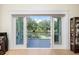 Inviting balcony view through large glass doors, perfect for enjoying the scenery at 1391 Royston Rd, Mount Pleasant, SC 29464