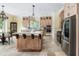 Stylish kitchen with stone countertops, island, and stainless steel appliances at 1391 Royston Rd, Mount Pleasant, SC 29464
