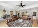 Open-concept living space with a kitchen, living, and dining area for flexible living at 1391 Royston Rd, Mount Pleasant, SC 29464