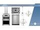 Modern appliance and lighting fixtures selections offer a stylish design at 142 Seaton St, Summerville, SC 29486
