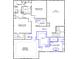 Second floor layout features primary bedroom, two other bedrooms, three baths, laundry and loft space at 142 Seaton St, Summerville, SC 29486