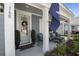 Cozy front porch with comfortable seating and a stylish welcome, perfect for relaxing outdoors at 160 Cherry Grove Dr, Summerville, SC 29483