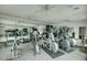 Spacious gym area with modern exercise equipment and mirrored walls, providing a motivating workout environment at 1600 Long Grove Drive # 811, Mount Pleasant, SC 29464