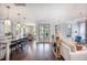 Spacious open floorplan connecting the kitchen, dining, and living areas, great for entertaining and Gathering gatherings at 169 Callibluff Dr, Summerville, SC 29486