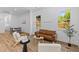 Living space with plenty of natural light and views into the dining area at 1917 Jason St, North Charleston, SC 29406
