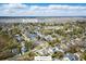 Overhead view of the house highlights the location near Ashley River and Corinne Jones Park at 2 Piedmont Ave # A, Charleston, SC 29403