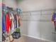 Spacious walk-in closet with ample shelving and hanging space at 215 Shortmarsh St, Summerville, SC 29486