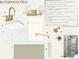 Bathroom design elements: faucet, sinks, lighting, cabinets, hardware, floor tile, shower wall tile, fixture and enclosure at 217 Clearpath Dr, Summerville, SC 29486
