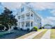 Two-story home featuring double porches and a detached garage at 309 Peters Creek Dr, Summerville, SC 29486