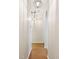 Hallway with hardwood floors and decorative light fixtures at 328 Fern House Walk, Mount Pleasant, SC 29464