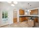 Bright kitchen boasts stainless steel appliances, central island, and granite countertops at 328 Fern House Walk, Mount Pleasant, SC 29464