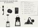Exterior hardware shows Sutton-Black front door, Founders Pendant & barn garage lighting at 366 Trailmore Ln, Summerville, SC 29486