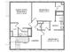 Second-floor floor plan showing bedrooms, bathrooms, closets, and landing areas with dimensions at 3894 Summerton St, Mount Pleasant, SC 29466