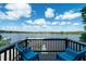 Beautiful backyard view from the deck overlooking a calm river and lush greenery under a cloudy sky at 4940 Lambs Road Rd, North Charleston, SC 29418
