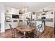 Spacious living space with open kitchen, dining area, and a living room at 5413 Barnsley Dr, North Charleston, SC 29420