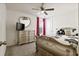 This bedroom boasts a stylish dresser, a comfortable bed, and bright window treatments, adding character to the space at 558 Wynfield Forest Dr, Summerville, SC 29485