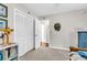 Bedroom with closet, white door, and a toy crane at 7 Sconesill Ln, Charleston, SC 29414